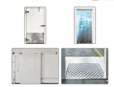 Walk In Freezer com porta de vidro isolada